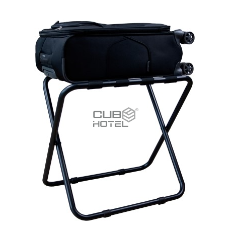 Soporte Maleta Acero Negro STAY